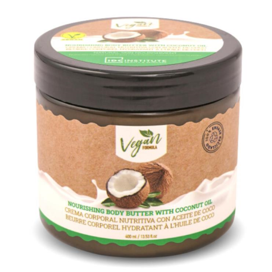 Unt de corp vegan cu cocos IDC Institute 99628, 400ml [1]