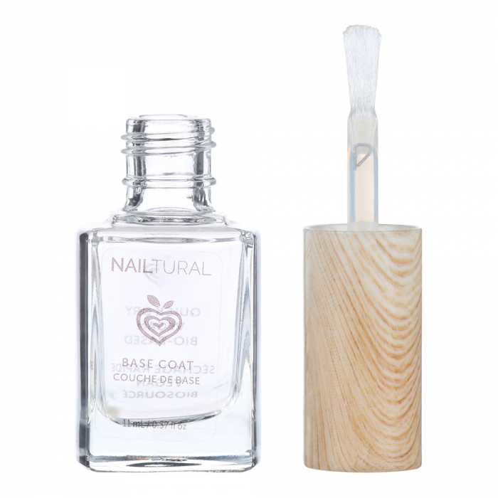 Vegan Base Coat pentru lac de unghii 11 ml, NAILTURAL [3]