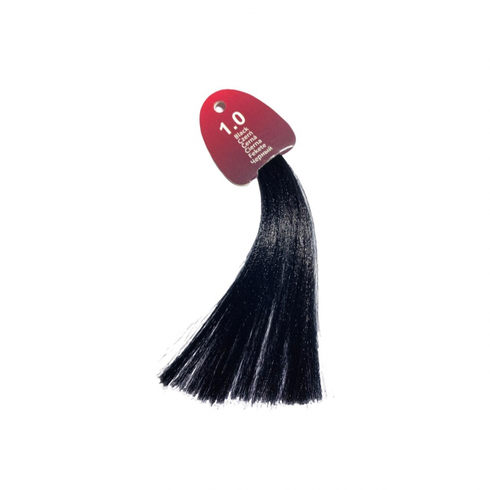 Vopsea de par fara amoniac, Multicolor, Venita, 50 ml, Nr. 1.0, Black [3]
