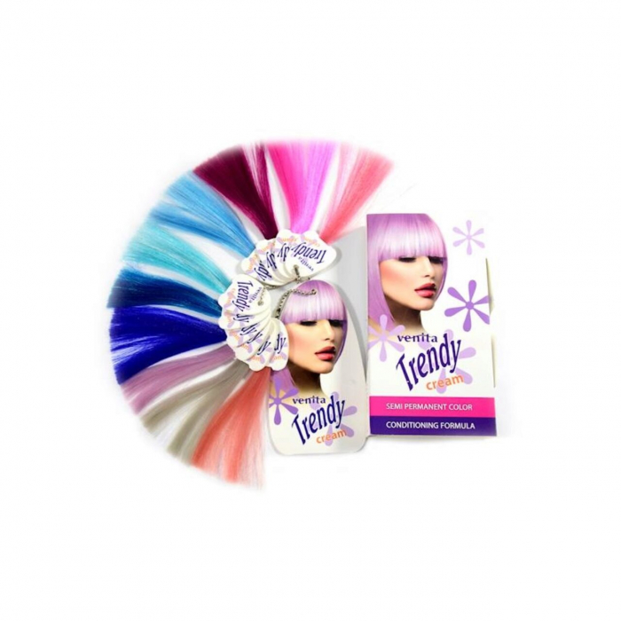 Vopsea de par semipermanenta, Trendy Cream Pastel, Venita, Nr. 23, Sweet apricot [6]