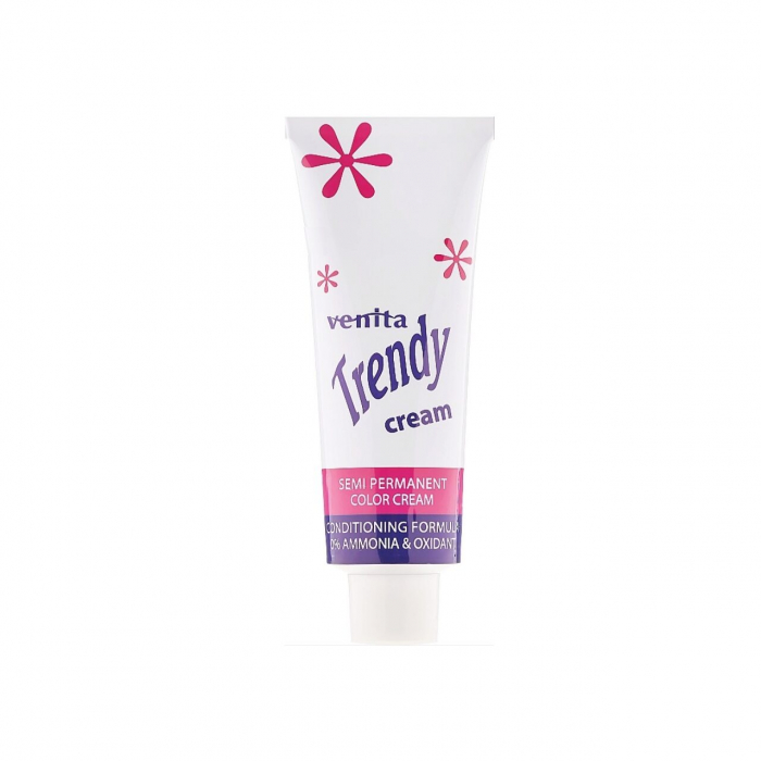 Vopsea de par semipermanenta, Trendy Cream Pastel, Venita, Nr. 23, Sweet apricot [8]