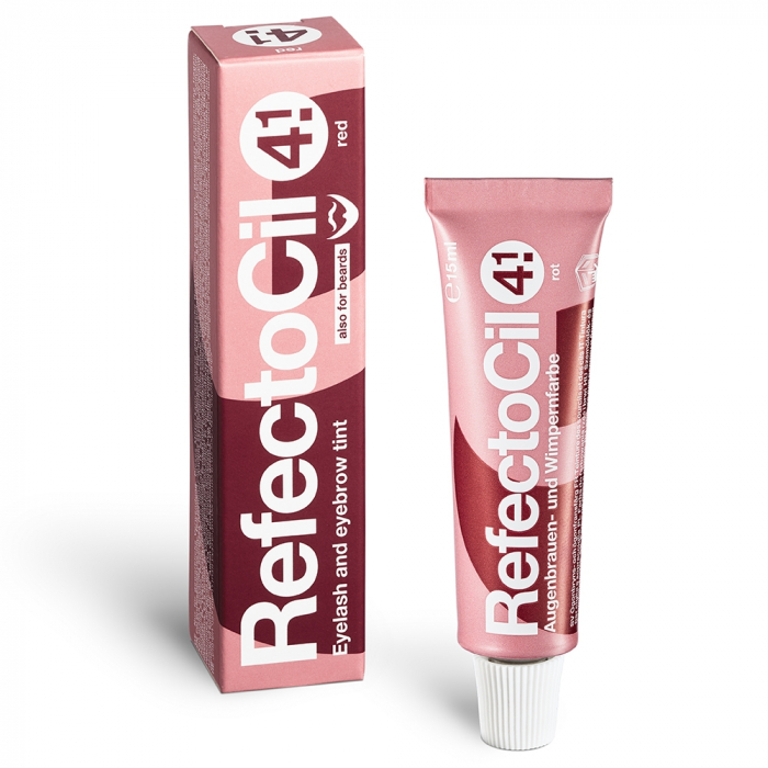 Vopsea gene si sprancene RefectoCil 4.1 rosu 15 ml [1]