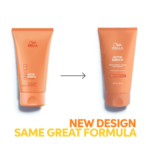 Wella Professionals Balsam crema antiincretire fara clatire pentru par uscat Invigo Nutri Enrich Frizz Control 150ml [3]