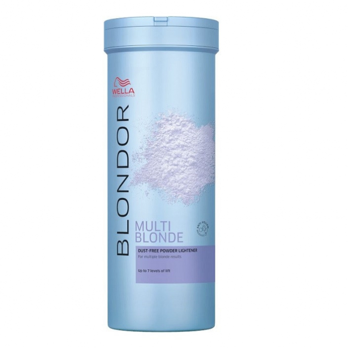 Wella Professionals Pudra decoloranta profesionala 7 tonuri Blondor Multi Blonde 400g [1]