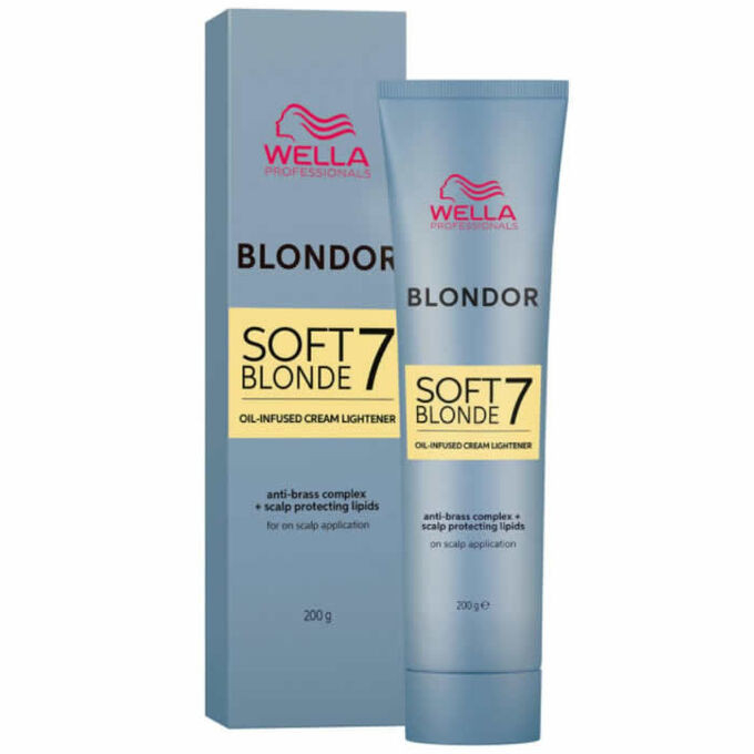Wella Professionals Crema profesionala pentru decolorare 7 tonuri Blondor Soft Blonde 200g [1]