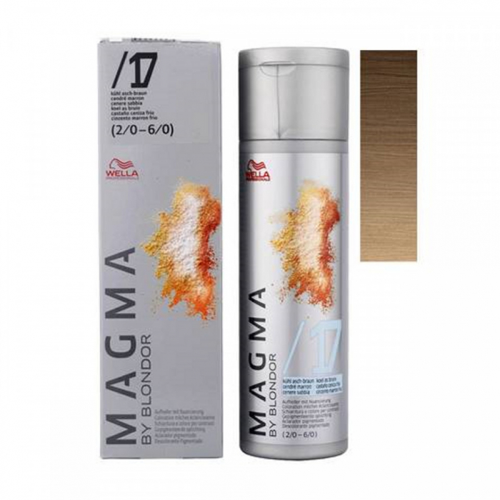 Wella Professionals Magma /17 Ash Brown - Pudra nuantatoare pentru suvite 120g [2]