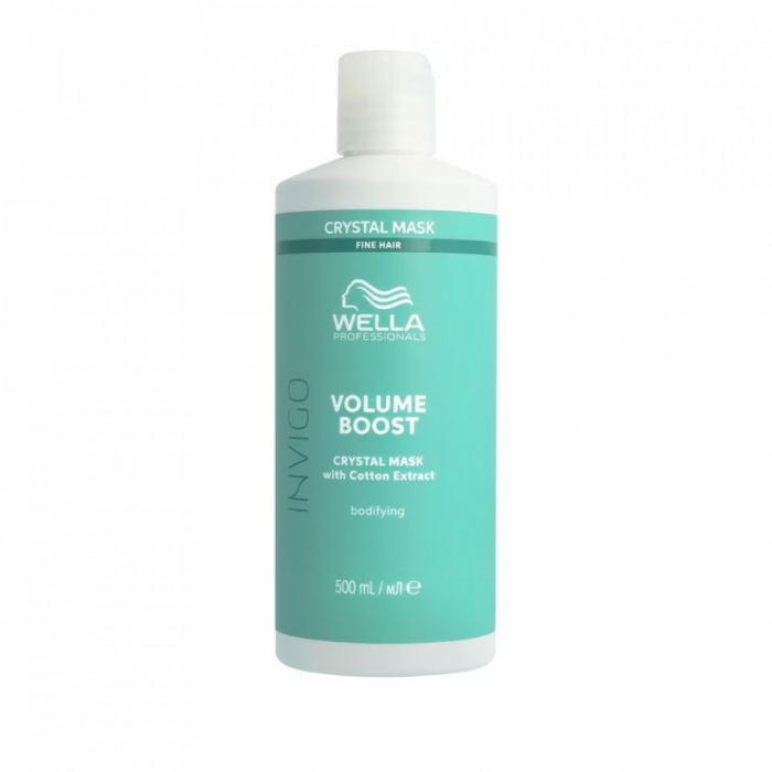 Wella Professionals Masca de volum pentru par fin Invigo Volume Boost Crystal Mask Fine 500ml [1]
