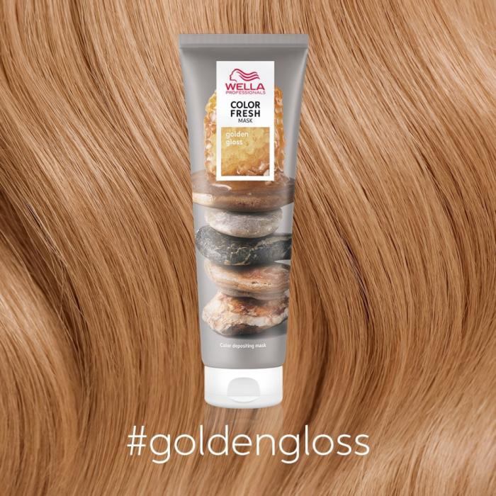 Wella Professionals Masca nuantatoare Color Fresh Golden Gloss 150ml [2]