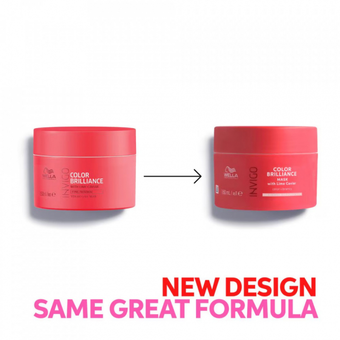 Wella Professionals Masca pentru par vopsit cu structura fina&medie Invigo Color Brilliance Fine/Medium 150ml [2]