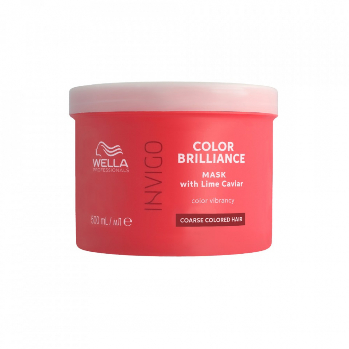 Wella Professionals Masca pentru par vopsit cu structura groasa Invigo Color Brilliance Coarse 500ml [3]