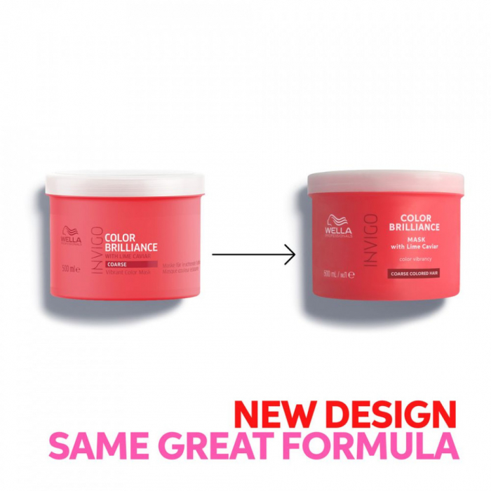 Wella Professionals Masca pentru par vopsit cu structura groasa Invigo Color Brilliance Coarse 500ml [1]