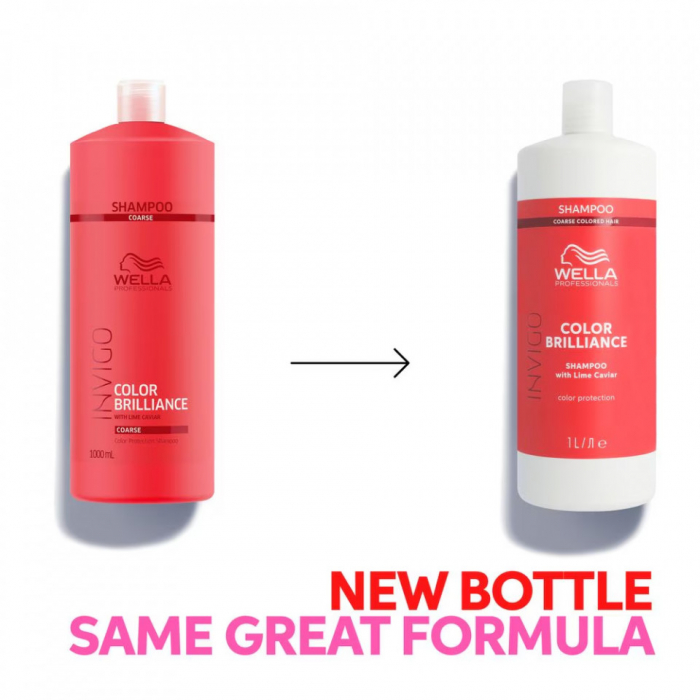 Wella Professionals Sampon pentru par vopsit cu structura groasa Invigo Color Brilliance Coarse 1000ml [2]