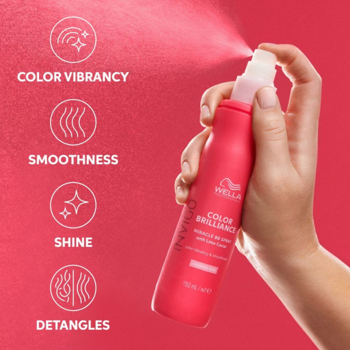 Wella Professionals Tratament fara clatire pentru par vopsit Invigo Color Brilliance Miracle BB 150ml [3]