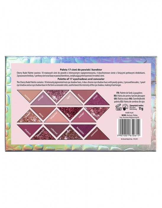 Wibo Palette Go Nude Cherry [3]