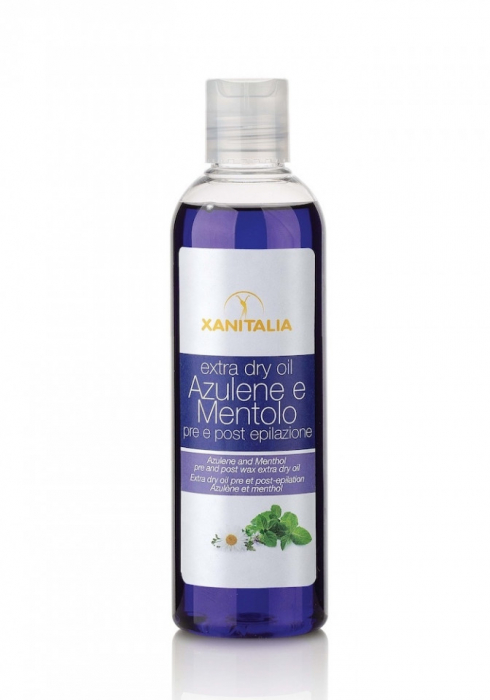 Xanitalia Extra Dry - Ulei cu azulena si mentol pre si post epilare 250ml [1]