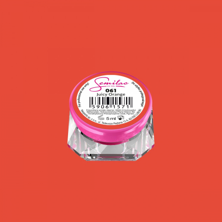 Gel Color Semilac 061 Juicy Orange