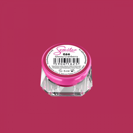 Gel Color Semilac 066 Glossy Cranberry