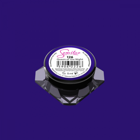 Geluri UV - Gel Color Semilac 126 Queen of the Night