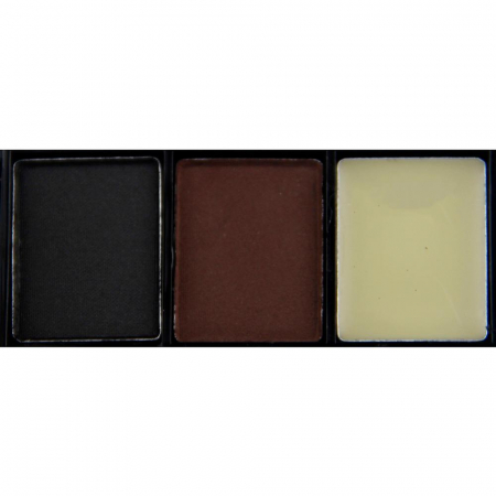 Kit sprancene Menow-Pro cu ceara + 2 pudre pentru definire [2]