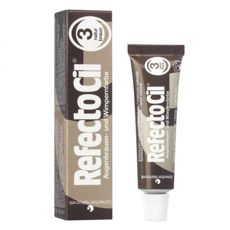 Vopsea gene si sprancene RefectoCil 3.0 maro 15ml [2]
