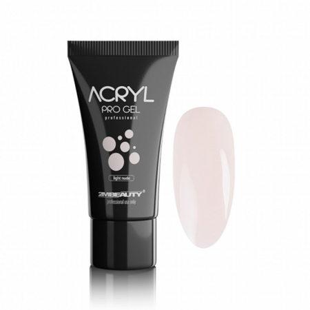 Acril - Acryl Pro Gel 2M - Light Nude 30gr
