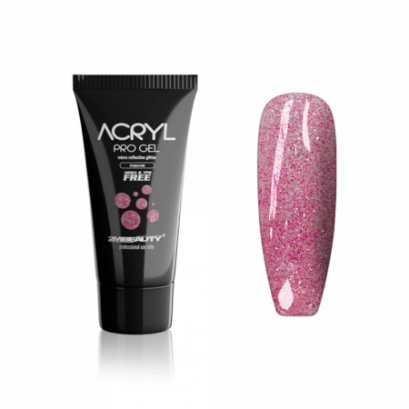 UNGHII - Acryl Pro Gel 2M Micro Reflective Glitter Mauve - 30g
