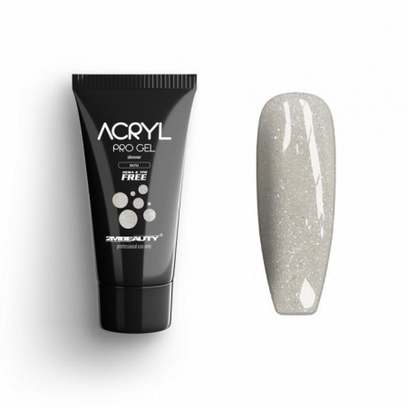UNGHII - Acryl Pro Gel 2M Shimmer Ecru - 15g