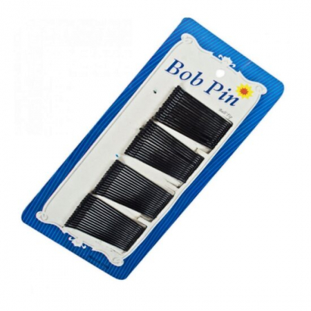 Elastice, agrafe - Agrafe Bob Pin, Negre, 4cm