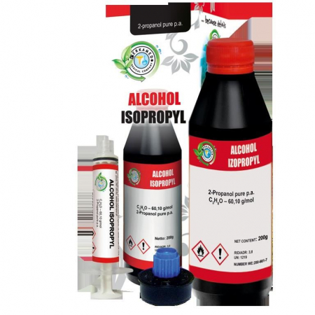 SALOANE - Alcool Isopropilic Cerkamed 200 g