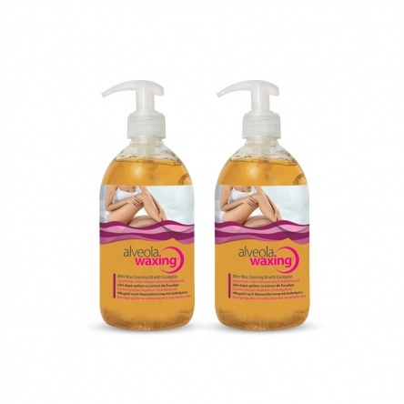 Uleiuri, creme - Alveola Waxing Ulei dupa epilare cu eucalipt 2x300ml