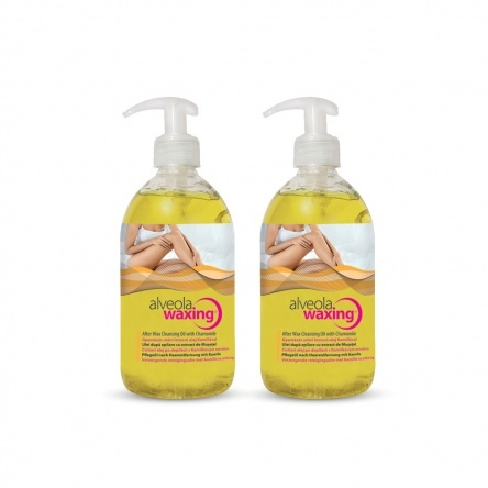 Uleiuri, creme - Alveola Waxing Ulei dupa epilare cu musetel 2x300ml