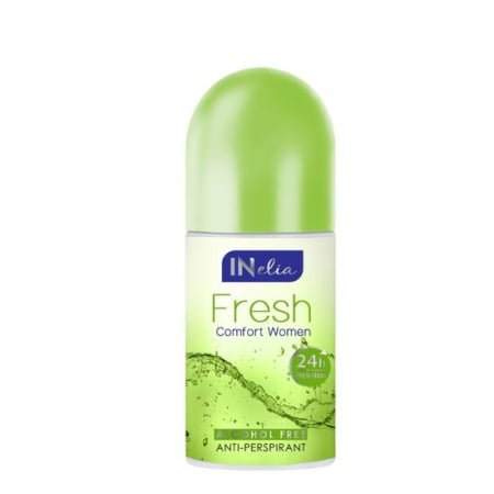 FATA, CORP - Antiperspirant Roll On, pentru femei, Inelia, Revers, Fresh, 50ml