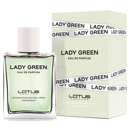 Import - Apa de parfum Lady Green, Revers, pentru femei, 100 ml