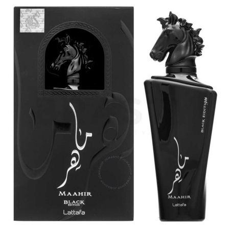 PARFUMURI - Apa de Parfum Lattafa, Maahir Black Edition, Unisex, 100 ml