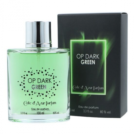 Import - Apa de parfum O.P. Dark Green, Cote d'Azur, pentru femei, 100ml
