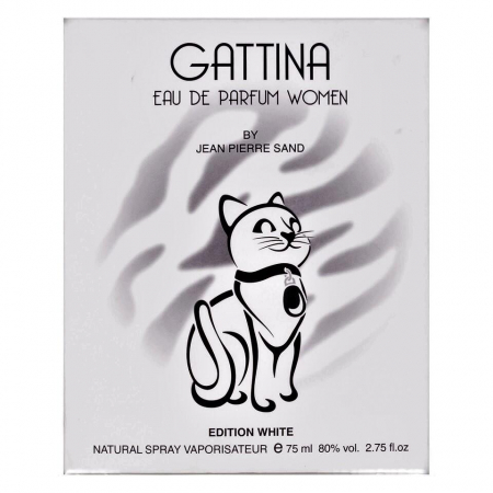 Apa de parfum pentru femei Gattina White, Accentra, 8256174, 75 ml [1]