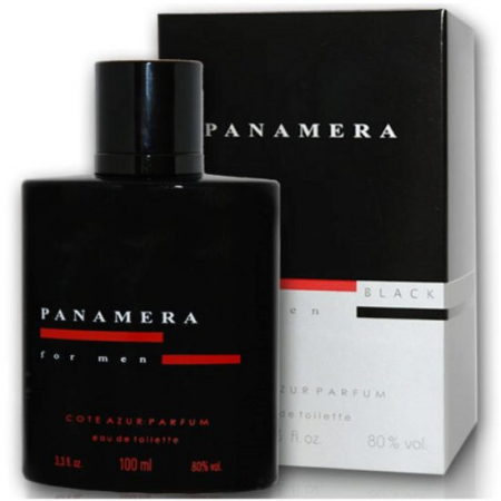 Import - Apa de toaleta Panamera Black , barbati, Cote D´Azur, 100 ml