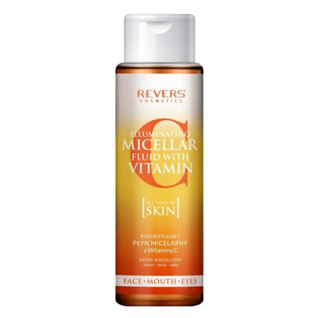 Import - Apa micelara cu efect iluminator, cu vitamina C si extract din fructe de acai, Revers,400ml