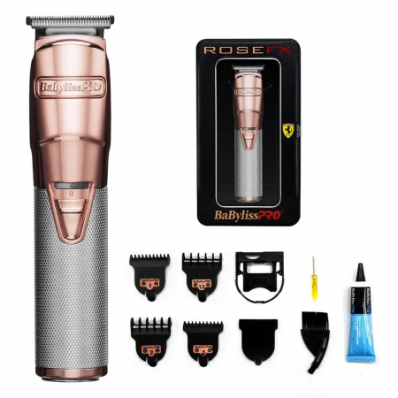 Babyliss Pro Masina de tuns si contur profesionala Rose Gold BAB7880RGE [1]