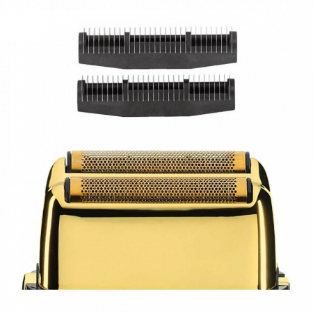 SALOANE - Babyliss Pro Set cutit+folie pentru shaver FX02 Gold FXRF2GE