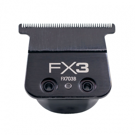 Babyliss Pro Set cutite T-blade Deep Tooth pentru masina de contur FX3 Trimmer - DLC Titanium FX703BZE [2]