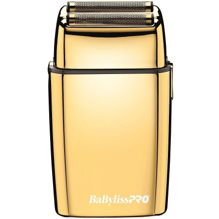 Aparate de ras - Aparat de ras dublu cu acumulator si fir BaByliss Pro Shaver Gold FX02