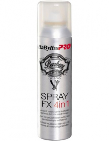 SALOANE - Babyliss Pro spray 4 in 1 pentru intretinere masini de tuns 150 ml