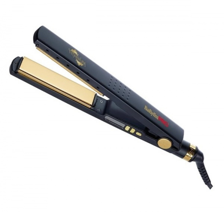 SALOANE - Babyliss Pro Titanium Ionic Placa de par profesionala neagra 28mm
