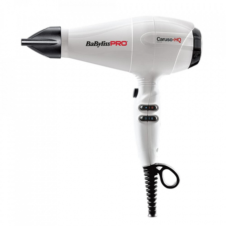 Uscatoare de par - Babyliss Pro Uscator profesional de par 2400W Caruso HQ White