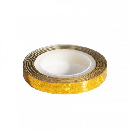 Banda decorativa lata, laser gold [2]
