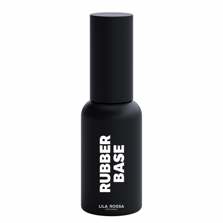 Unghii tehnice - Base Coat Rubber, Lila Rossa, 7 ml