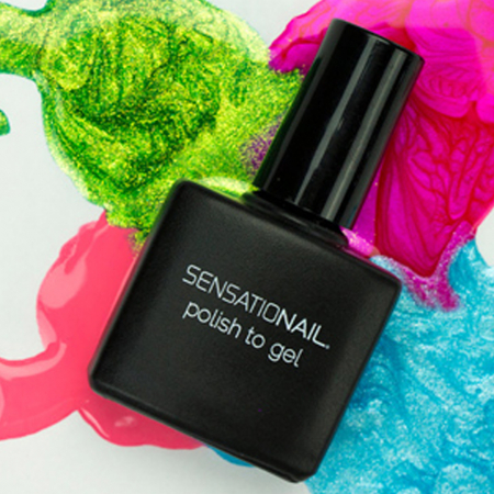 UNGHII - Base coat si Top coat 2 in 1 pentru oja semipermanenta SensatioNail 7.39 ml Polish to gel, cu degresare