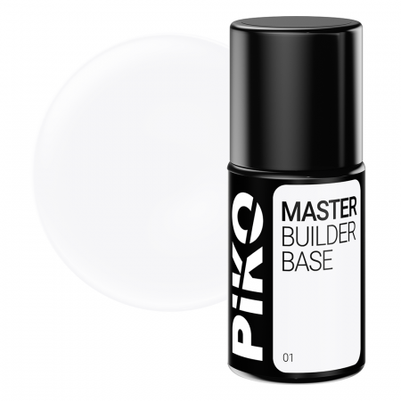Baza de unghii Piko, Master Builder, 7g, 01 Clear [0]