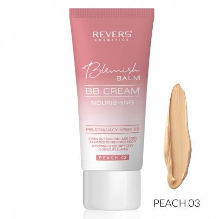 BB Cream, Crema balsam pentru imperfectiuni, Revers, 03 Peach 30ml [1]